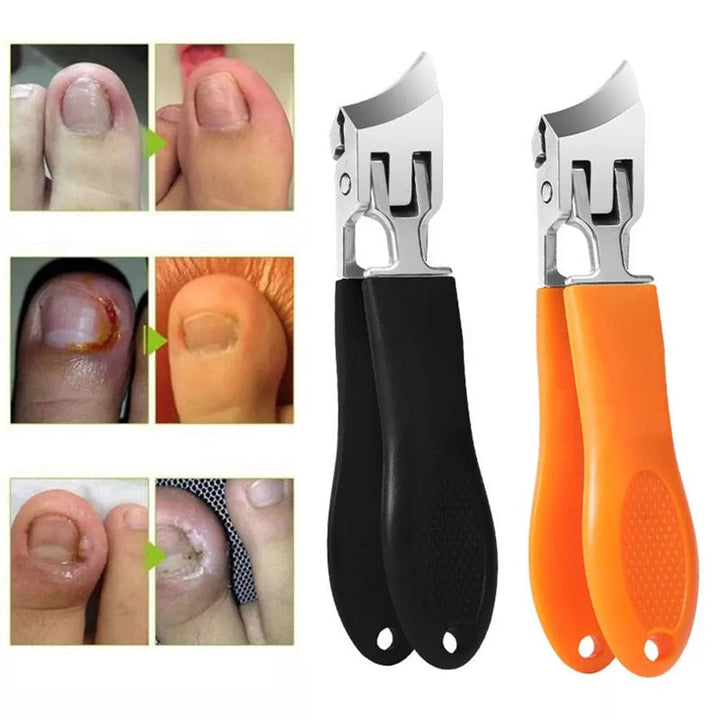 BowLift | Wide Jaw Opening Anti-Splash Slanted Nail Clipper
