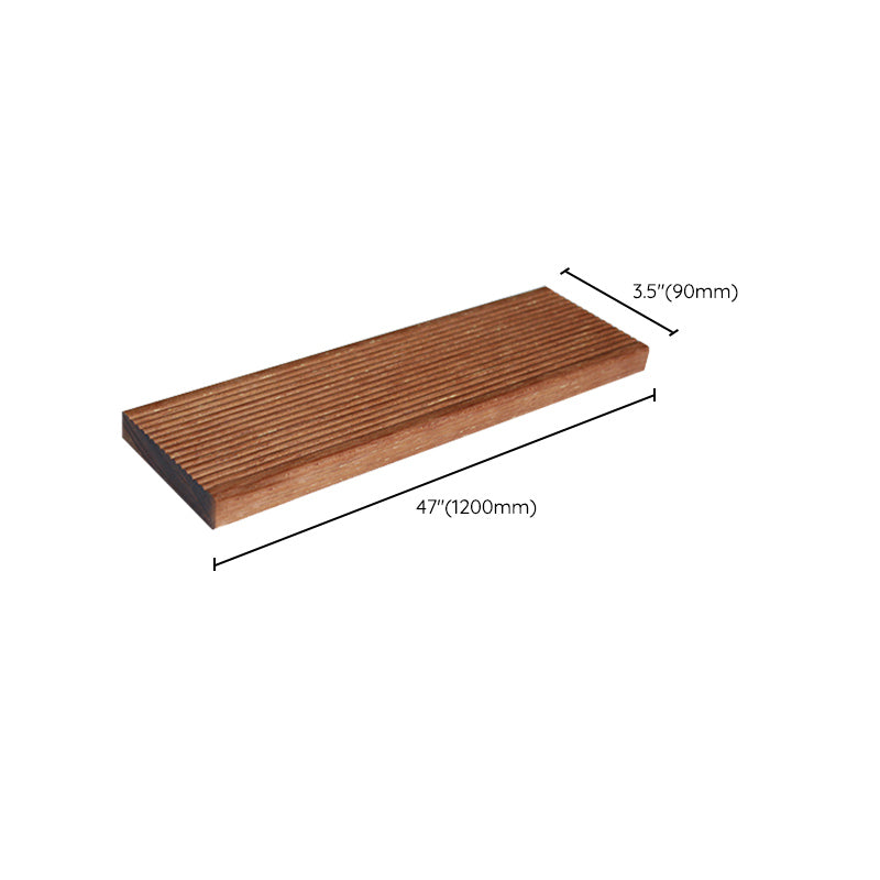 BowLift | Modern solid hardwood flooring Merbau wood side cladding for terrace