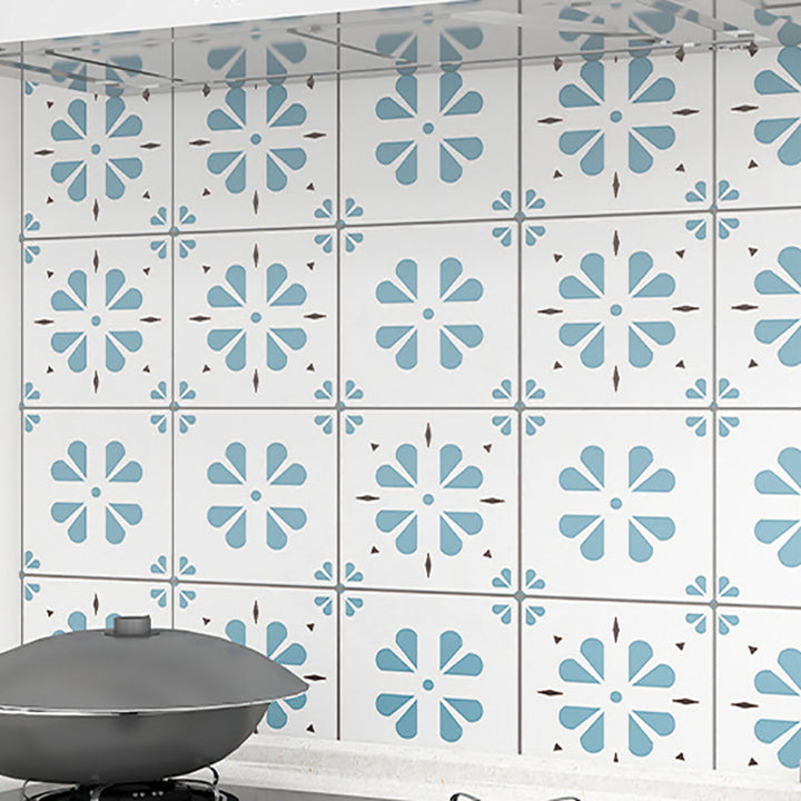 BowLift | Modern Tile Peel & Stick PVC Grid Pattern Self-Adhesive Wallpaper