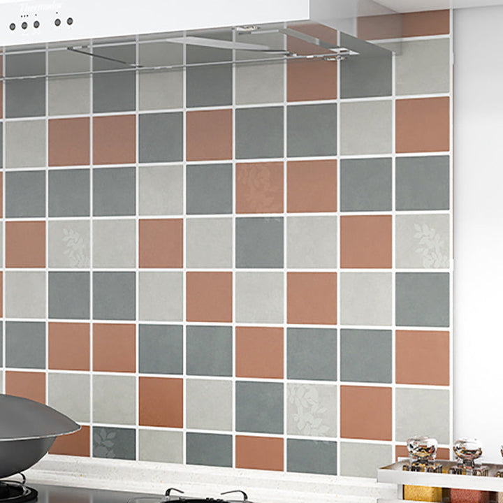 BowLift | Modern Tile Peel & Stick PVC Grid Pattern Self-Adhesive Wallpaper