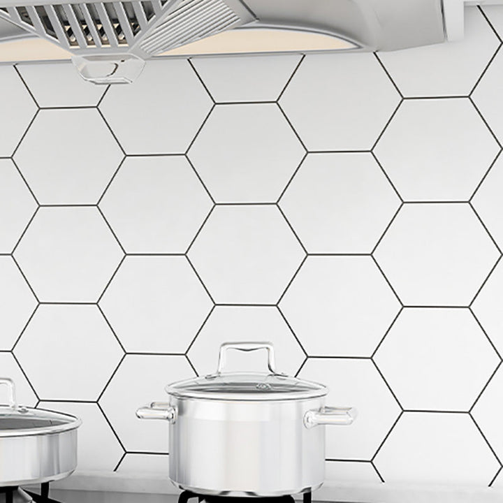 BowLift | Modern Tile Peel & Stick PVC Grid Pattern Self-Adhesive Wallpaper