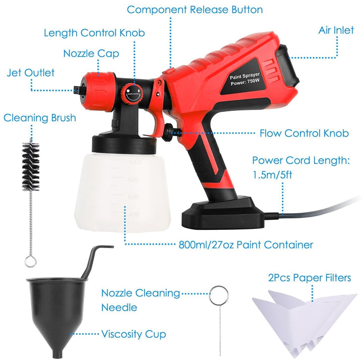 BowLift | 750W Electric Paint Sprayer