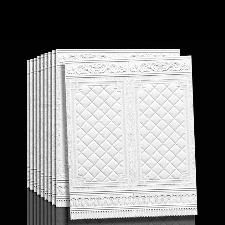 BowLift | Contemporary waterproof 3D wall strip veneer for peeling and sticking on interior walls