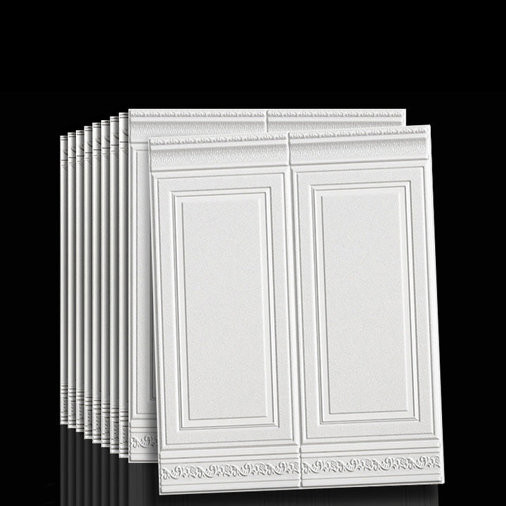 BowLift | Contemporary waterproof 3D wall strip veneer for peeling and sticking on interior walls