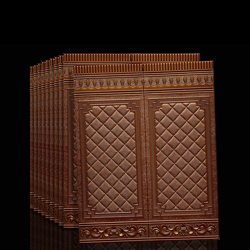 BowLift | Contemporary waterproof 3D wall panel veneer for peeling and sticking for interior walls