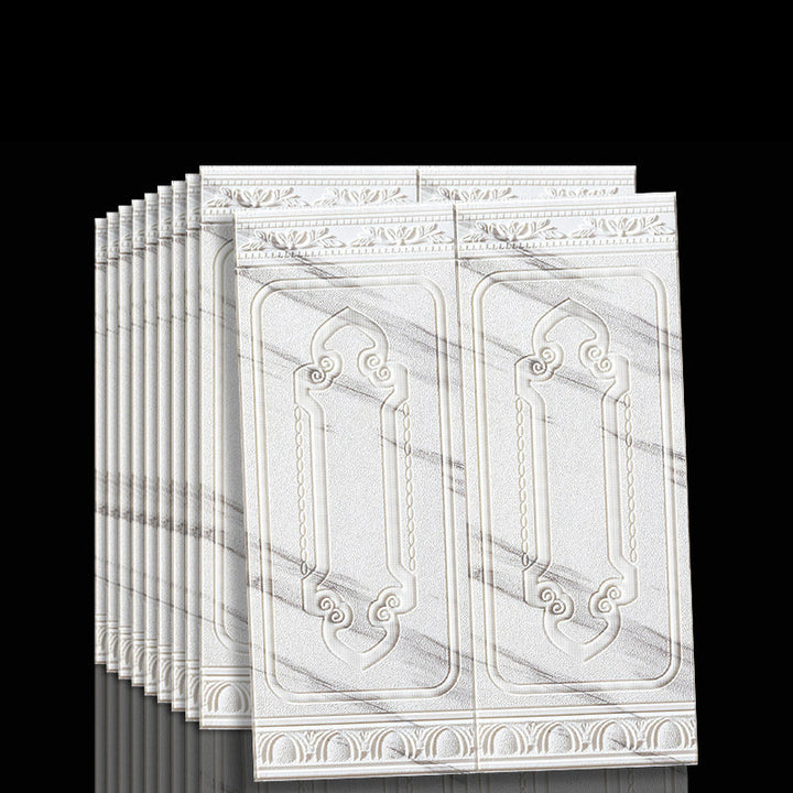 BowLift | Contemporary waterproof 3D wall strip veneer for peeling and sticking on interior walls
