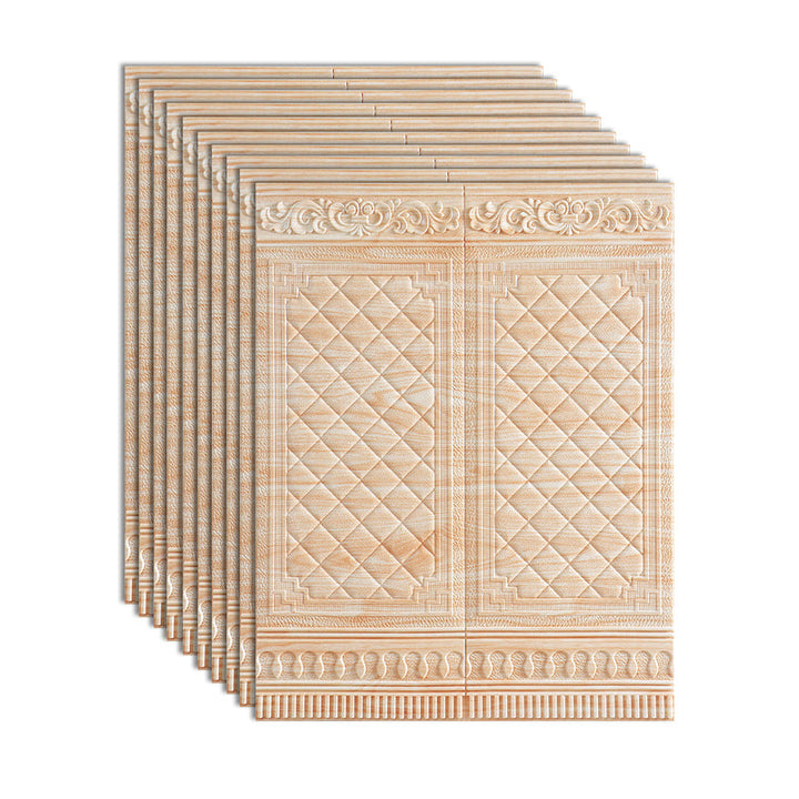 BowLift | Glam Scratch Resistance Wainscoting 3D Peel and Stick Interior Wall Panel