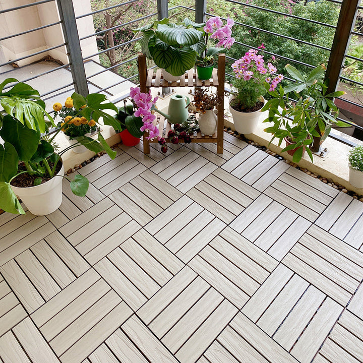 BowLift | Connectable terrace tiles composite terrace tiles for outdoor use