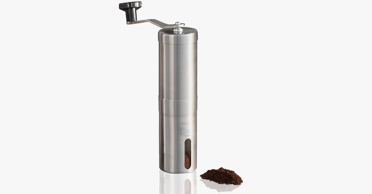 BowLift | Portable Coffee Grinder – Start your morning with great coffee!