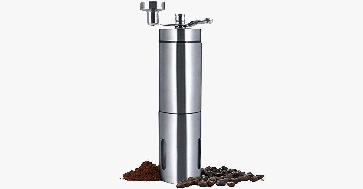 BowLift | Portable Coffee Grinder – Start your morning with great coffee!