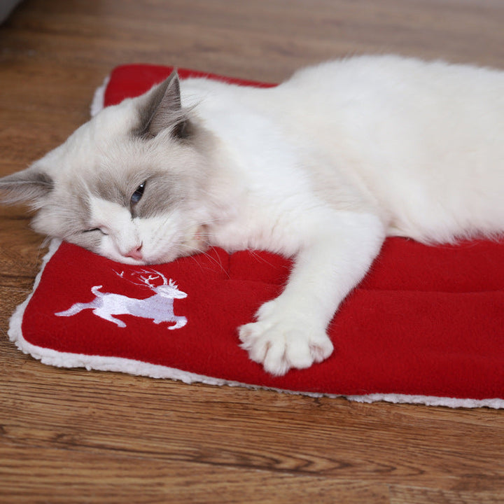 BowLift | Christmas Pet Mat Super Soft Dog Mat For Christmas