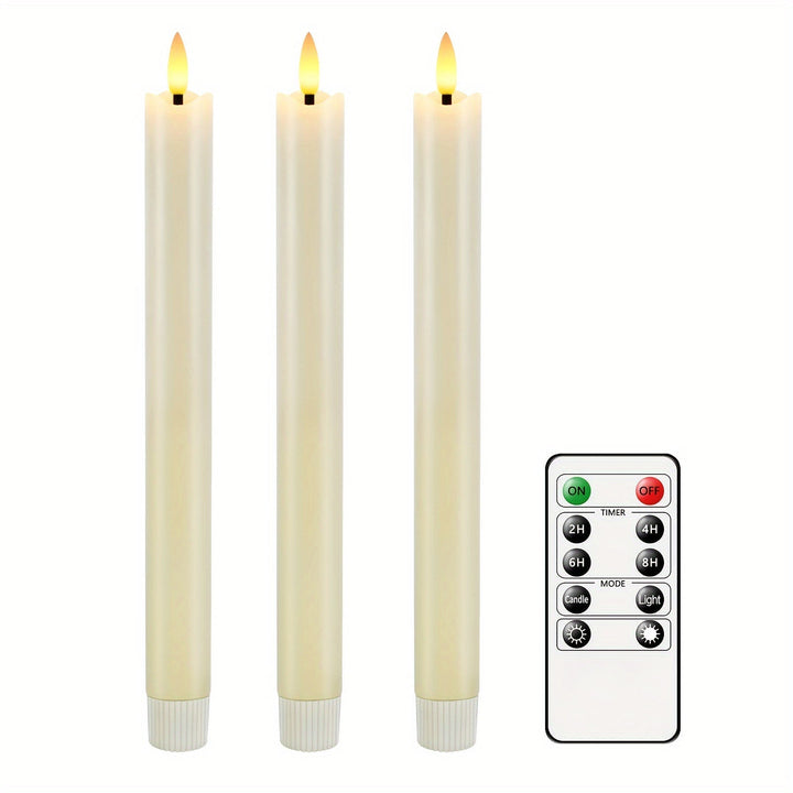 Eebuss Flameless Cone Candles – Realistic LED Effect Bowlift