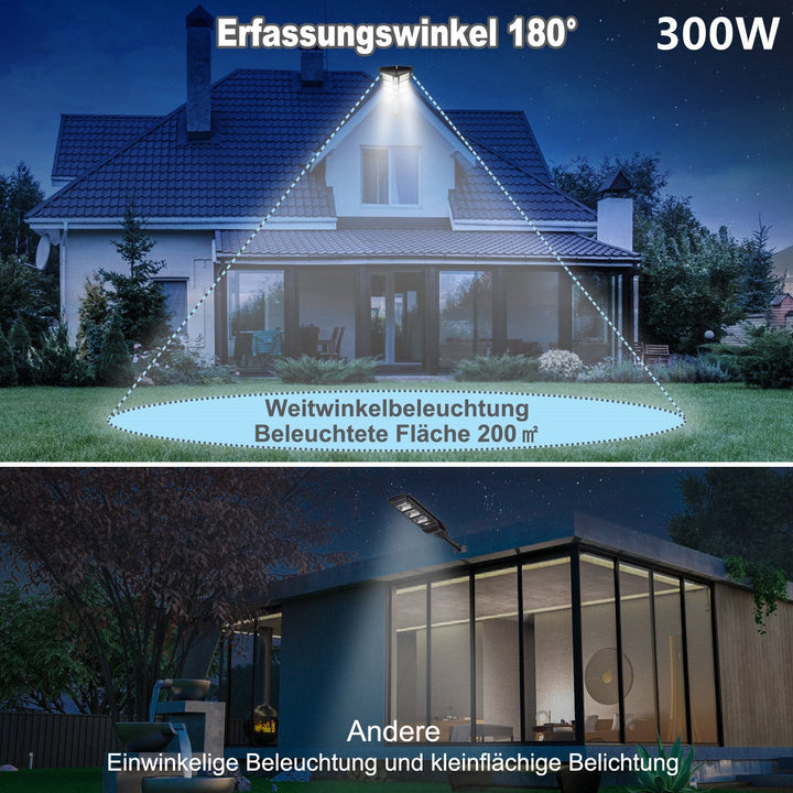 Solar lamp streetlight with motion sensor 300W/400W | Bowlift