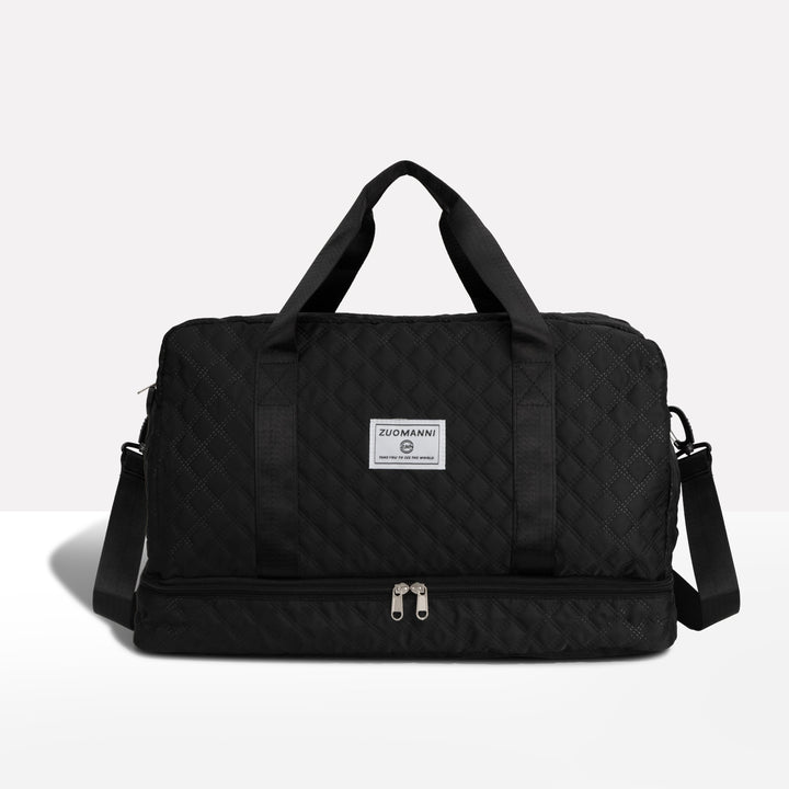 BowLift | Spacious Weekender Duffle Bag | Water-Resistant, Multi-Compartment & Ideal for Short Trips and Gym Sessions
