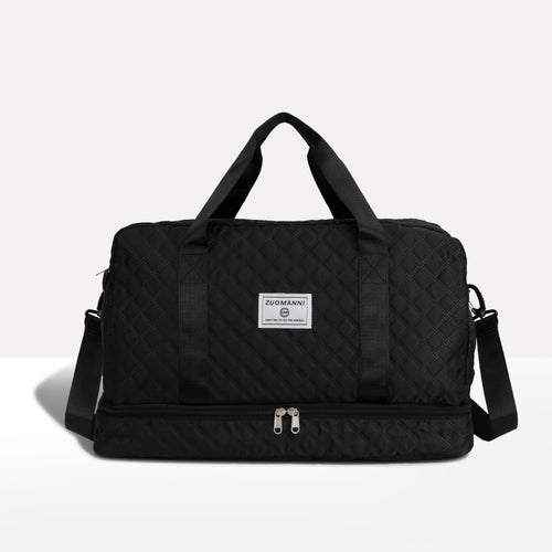 BowLift | Spacious Weekender Duffle Bag | Water-Resistant, Multi-Compartment & Ideal for Short Trips and Gym Sessions