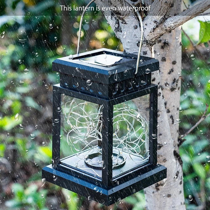 BowLift | Solar LED Lantern with Fairy Lights – Decorative Garden Lamp for Outdoors and Terrace