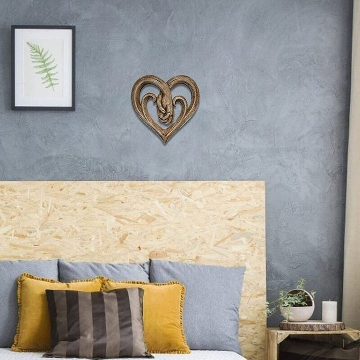 BowLift | Heart Holding Hands Wall Decor - Forever Love