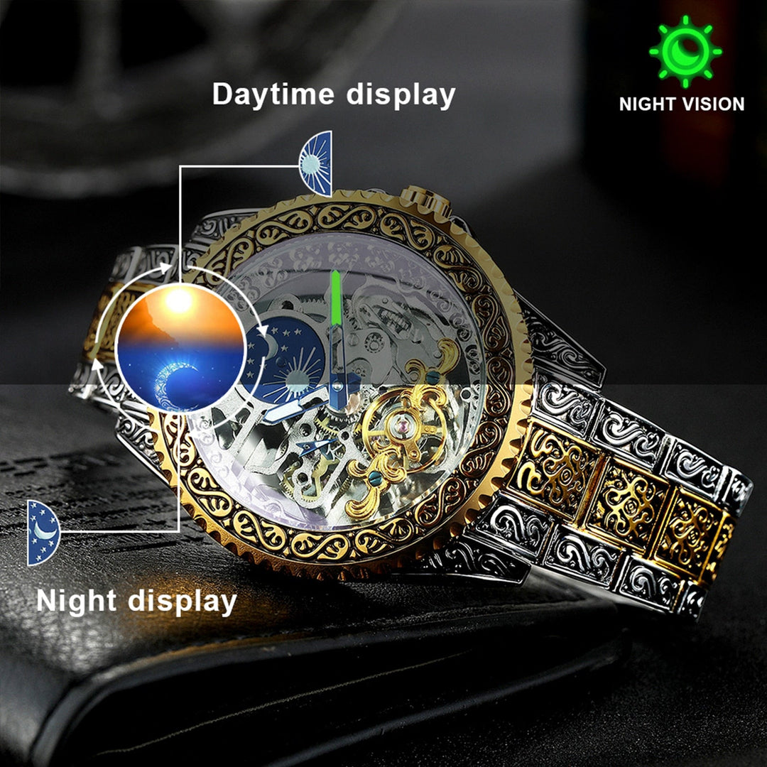 BowLift | Vintage Moon Automatic Tourbillon Watch