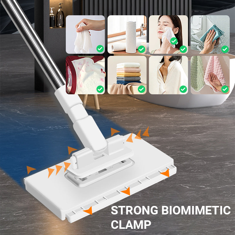 ReachClean Cloth Holder Mop Extendable Hygienic | Bowlift