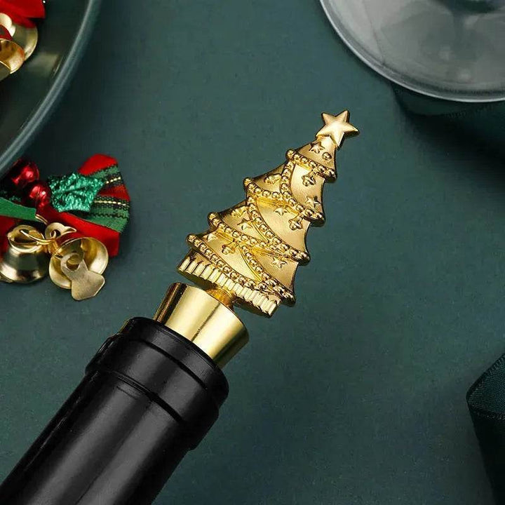 BowLift | Creative Christmas Tree Wine Stopper Sealed Wine Bottle Stopper