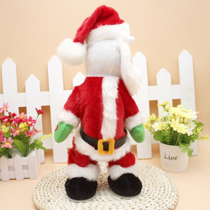 BowLift | Dancing Singing Santa Decoration | Animated Christmas Figure | Plays Festive Songs | Fun Holiday Gift Idea