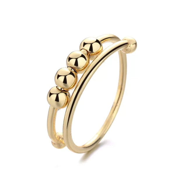 BowLift | 4 Beads Adjustable Anxiety Relief Ring