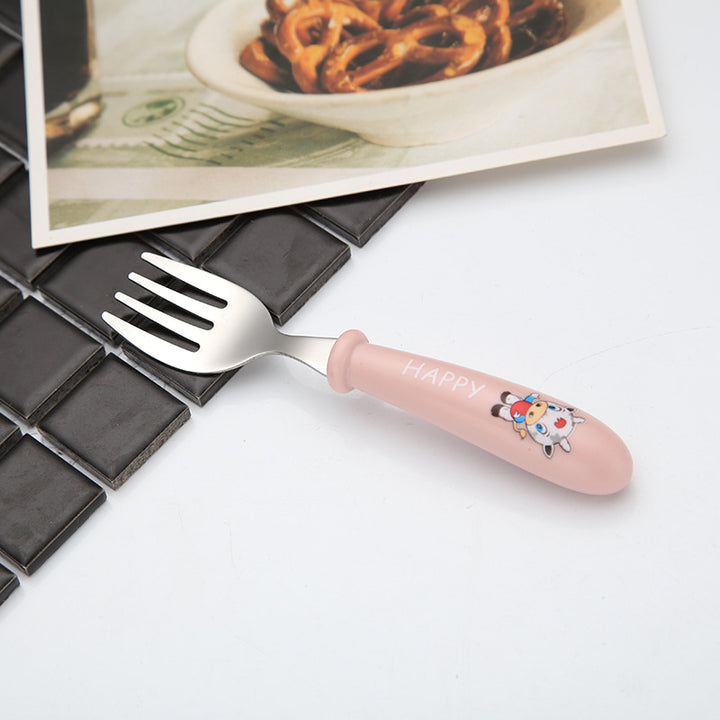 Child-friendly dining fork with safe grip Bowlift