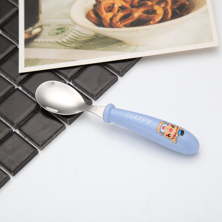 Child-friendly dining fork with safe grip Bowlift