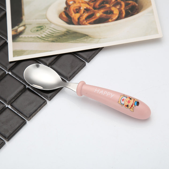 Child-friendly dining fork with safe grip Bowlift