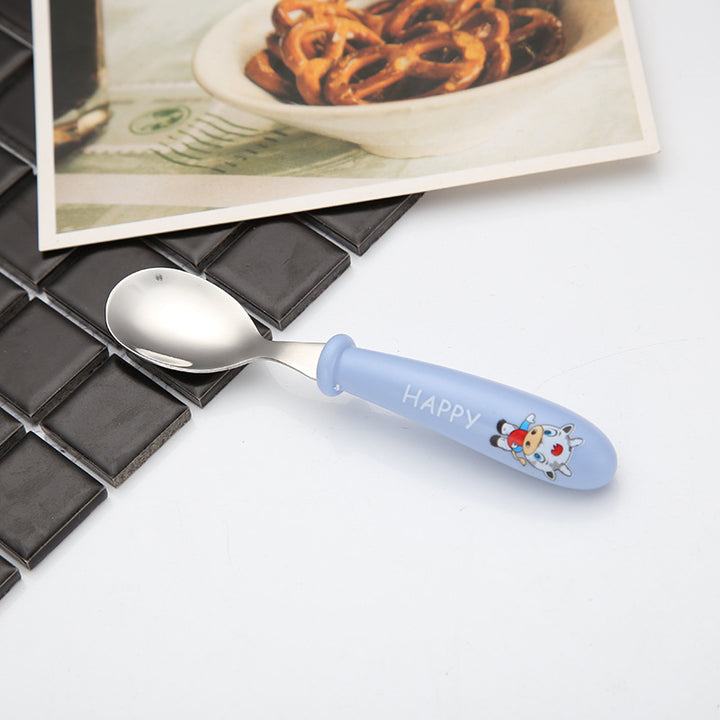 Child-friendly dining fork with safe grip Bowlift
