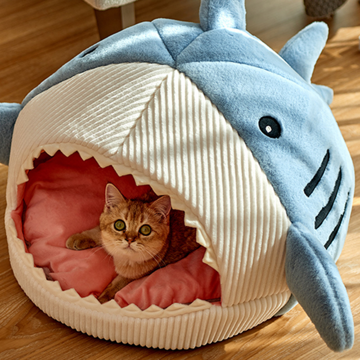 Portable Cat Cave with Warm Cushion - CozyCave | Bowlift