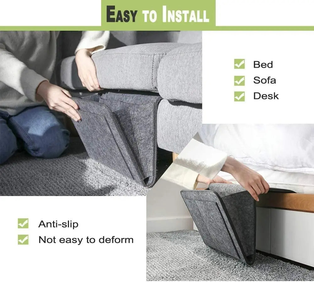 SpaceMate Organizer — No more chaos, more calm and space right next to your bed! | Bowlift
