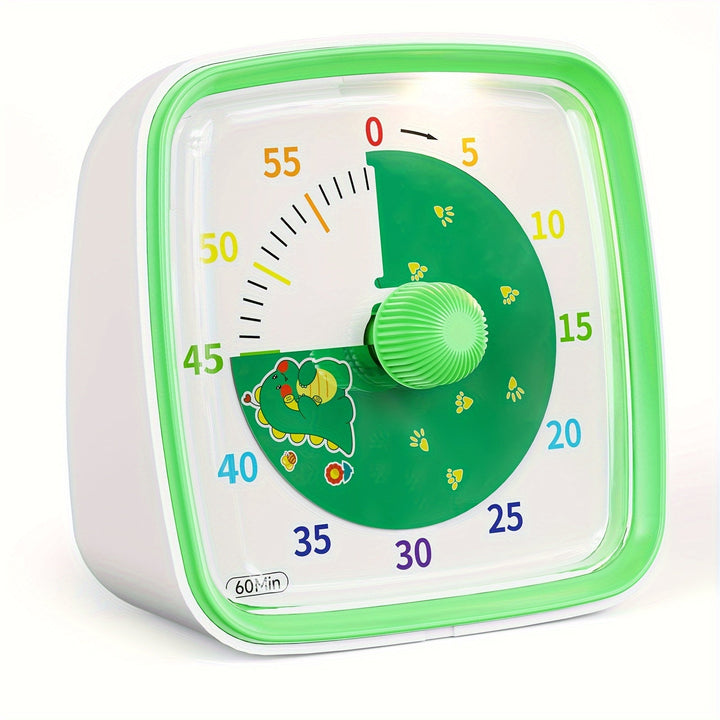 Rainbow Time Management Timer – Visual 60-Minute Countdown Timer for Study, Work, and Home | Bowlift