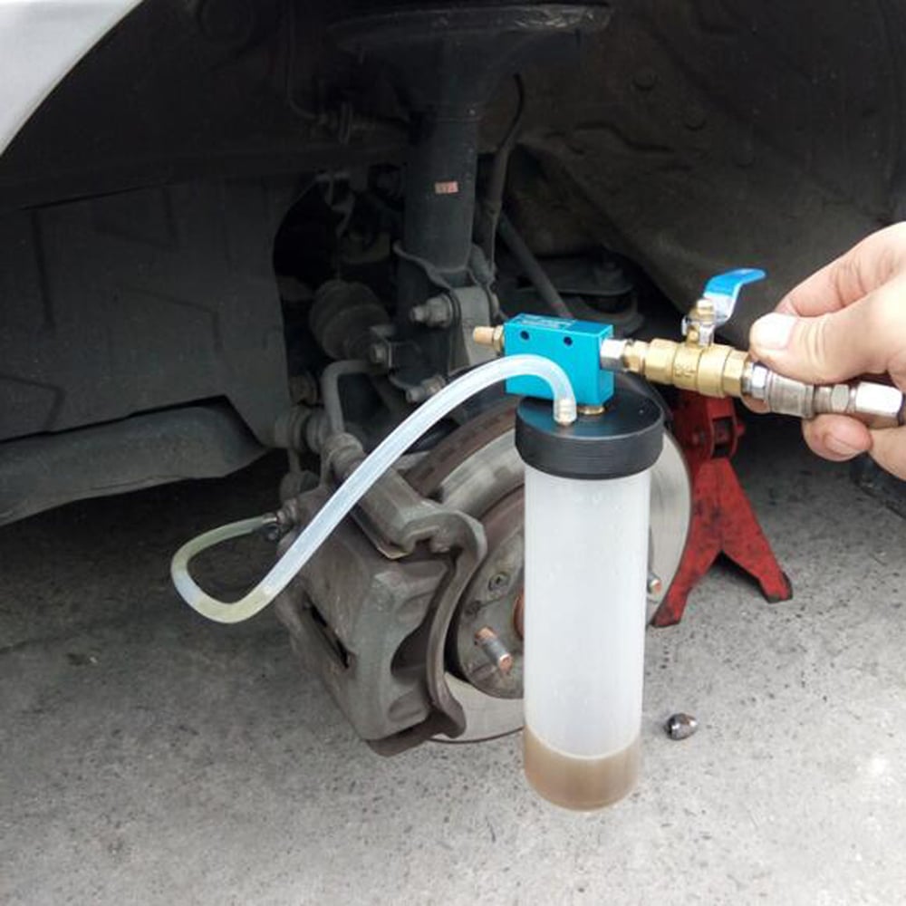 BowLift | Brake Fluid Change Kit | One-Person Operation | Clean & Durable Plastic Design