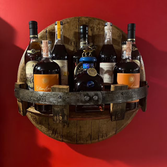 BowLift | Bourbon whiskey barrel shelf