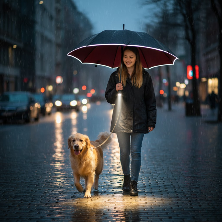 StormShield LED Umbrella with Automatic | Bowlift