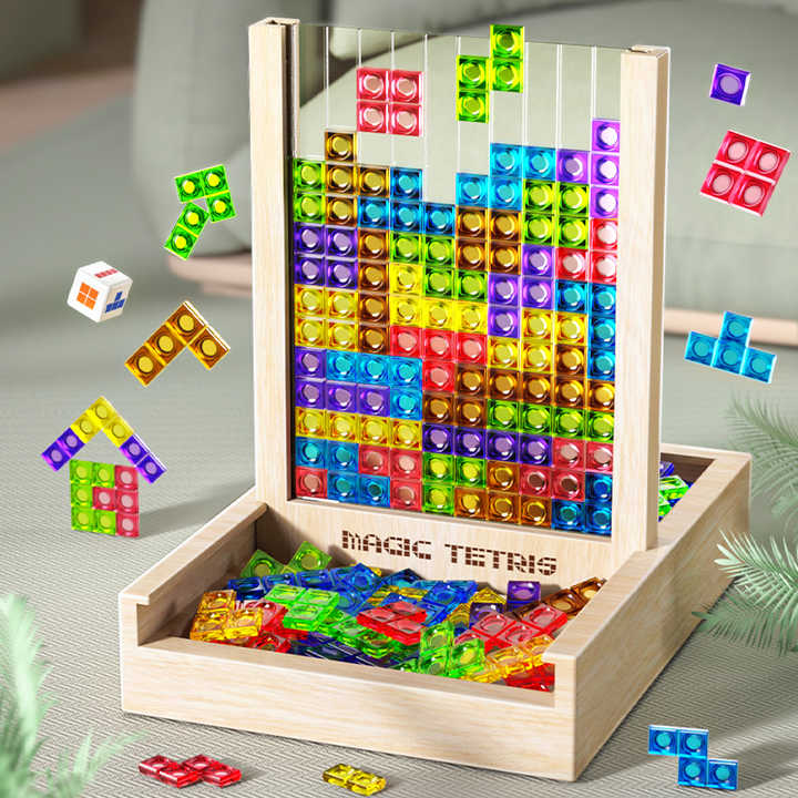 TetrisWood Game – Sustainable Family Play Fun Bowlift