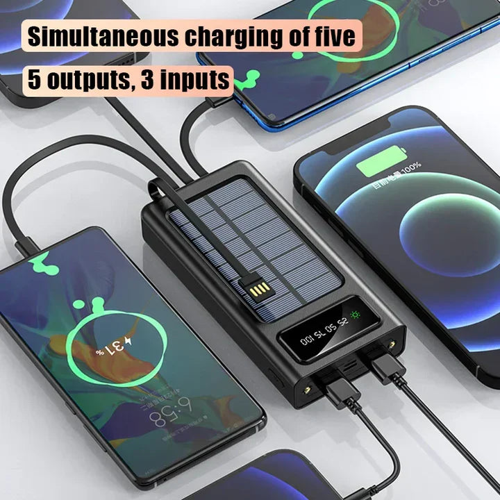 BowLift | Solar Power Bank 20000mah