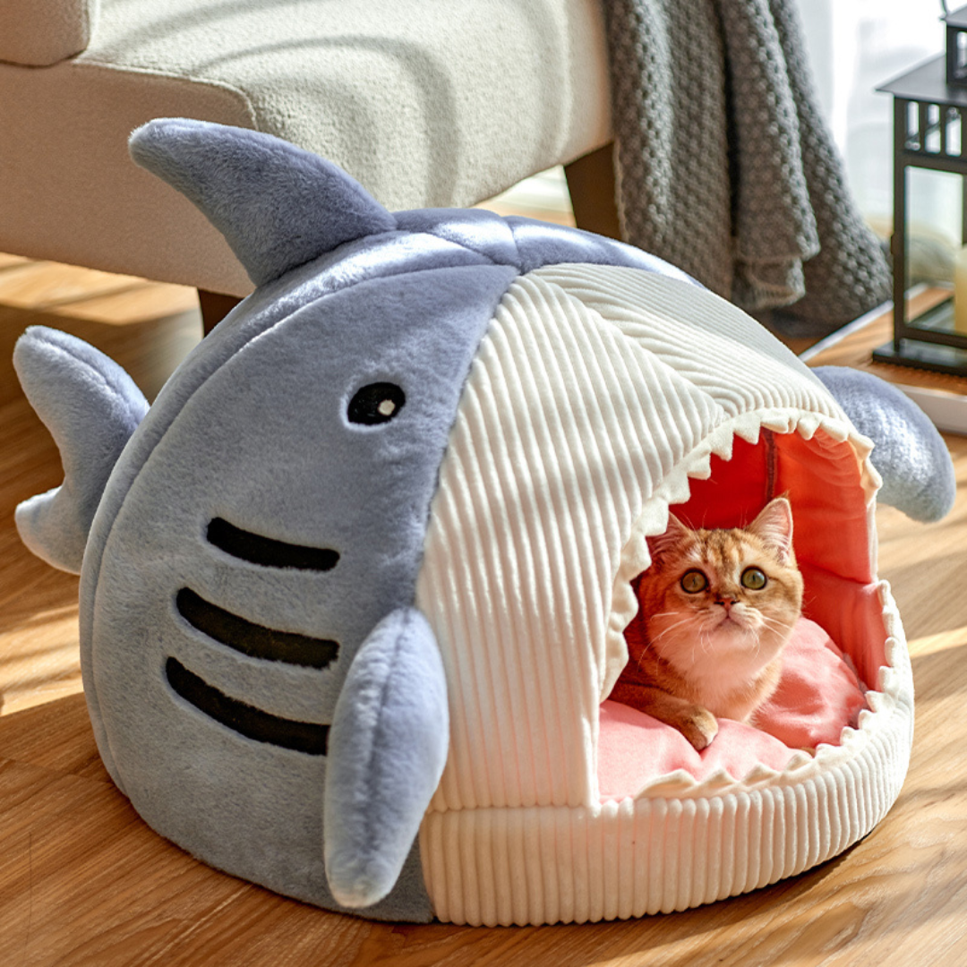 Portable Cat Cave with Warm Cushion - CozyCave | Bowlift