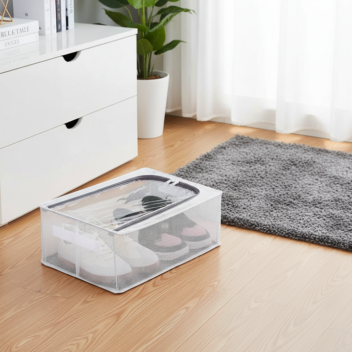 BowLift | Foldable Stackable Shoe Storage Organizer