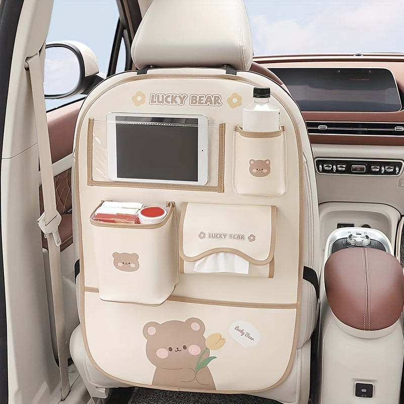 Car Backseat Organizer with many compartments | Bowlift
