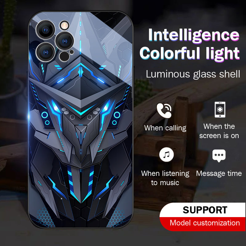 BowLift | Cool Mecha Apple Smart Flash Phone Case