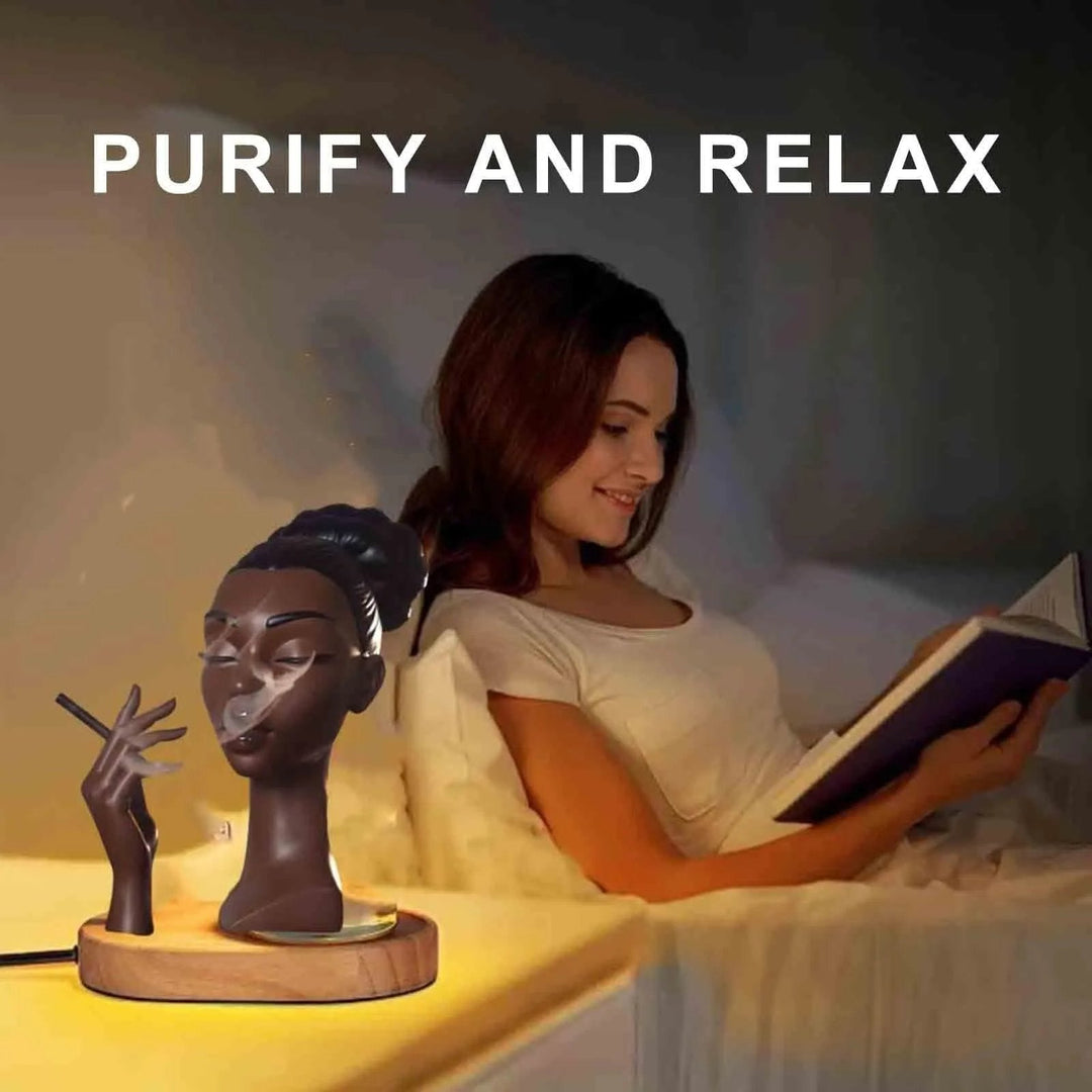 BowLift | Head Incense Burner Black Woman