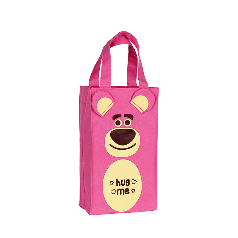 Cute Bunny Design Eco-Friendly Tote Bag Bowlift