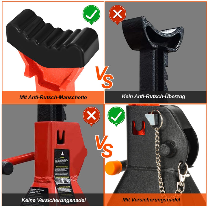 Heavy Duty Support Stand 3T 2 Pieces | Bowlift