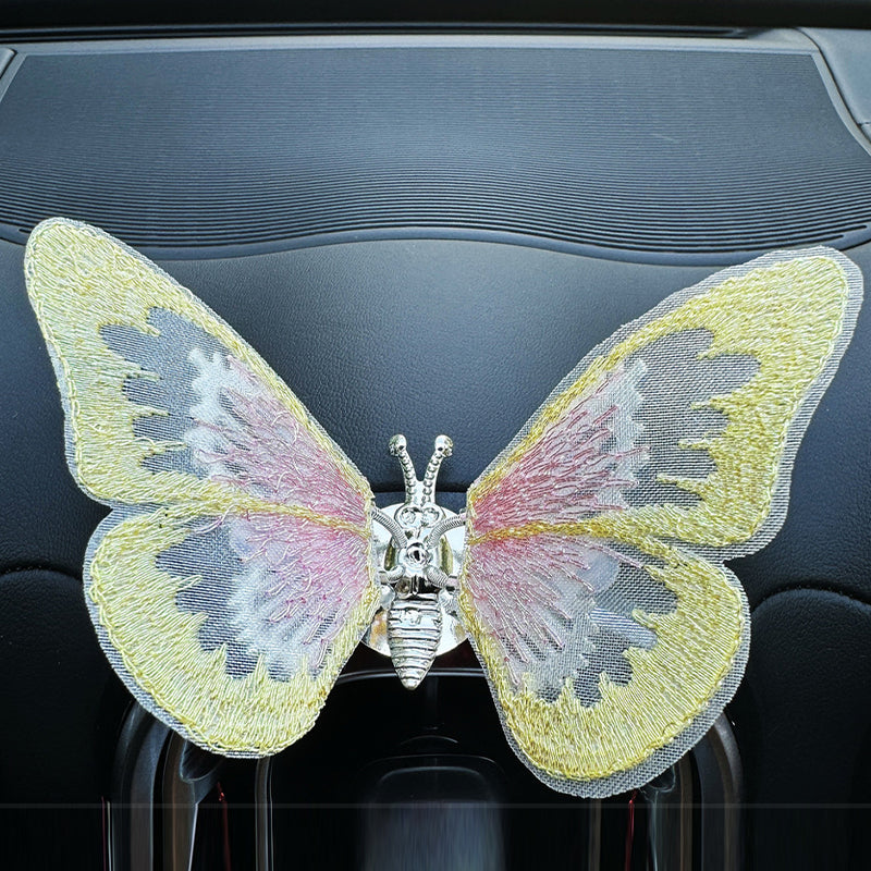 Embroidery Scent Butterfly Decoration | Bowlift