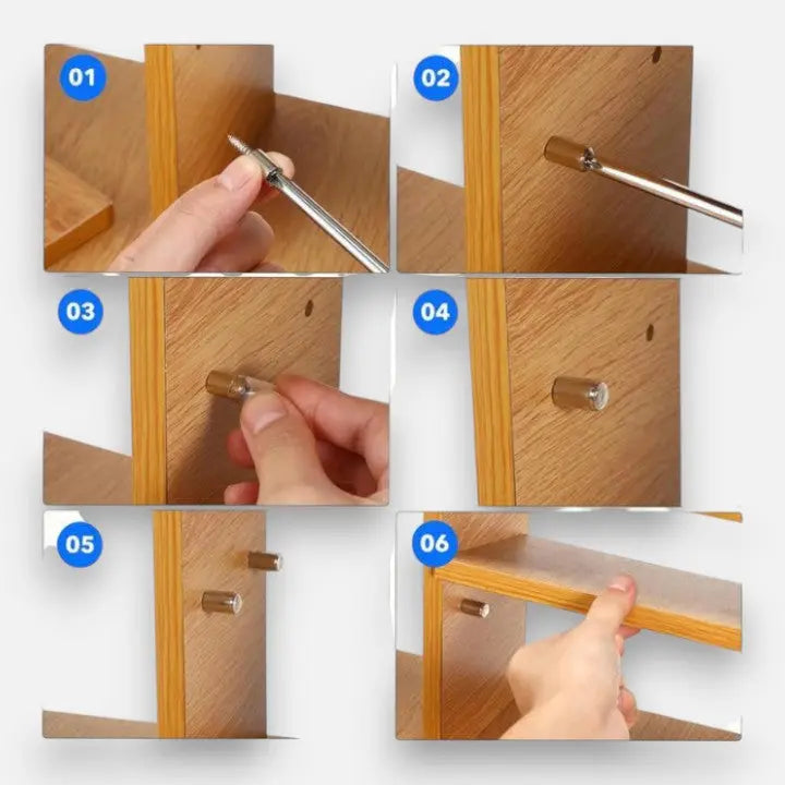 BowLift | Mivoza Shelf Bracket — Finally Firm, Secure & Stress-Free Lasting Stability for Your Home