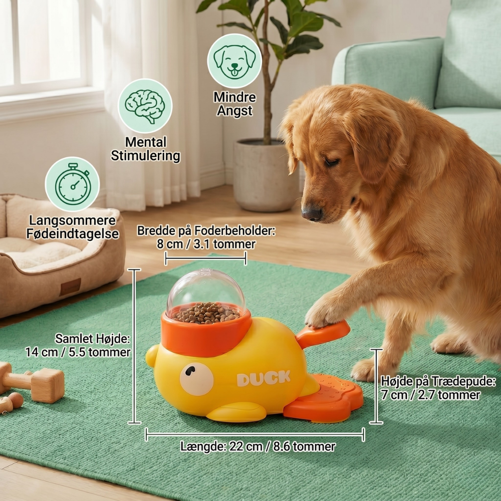 FeediDuck Slow Feeder for Dogs and Cats | Bowlift