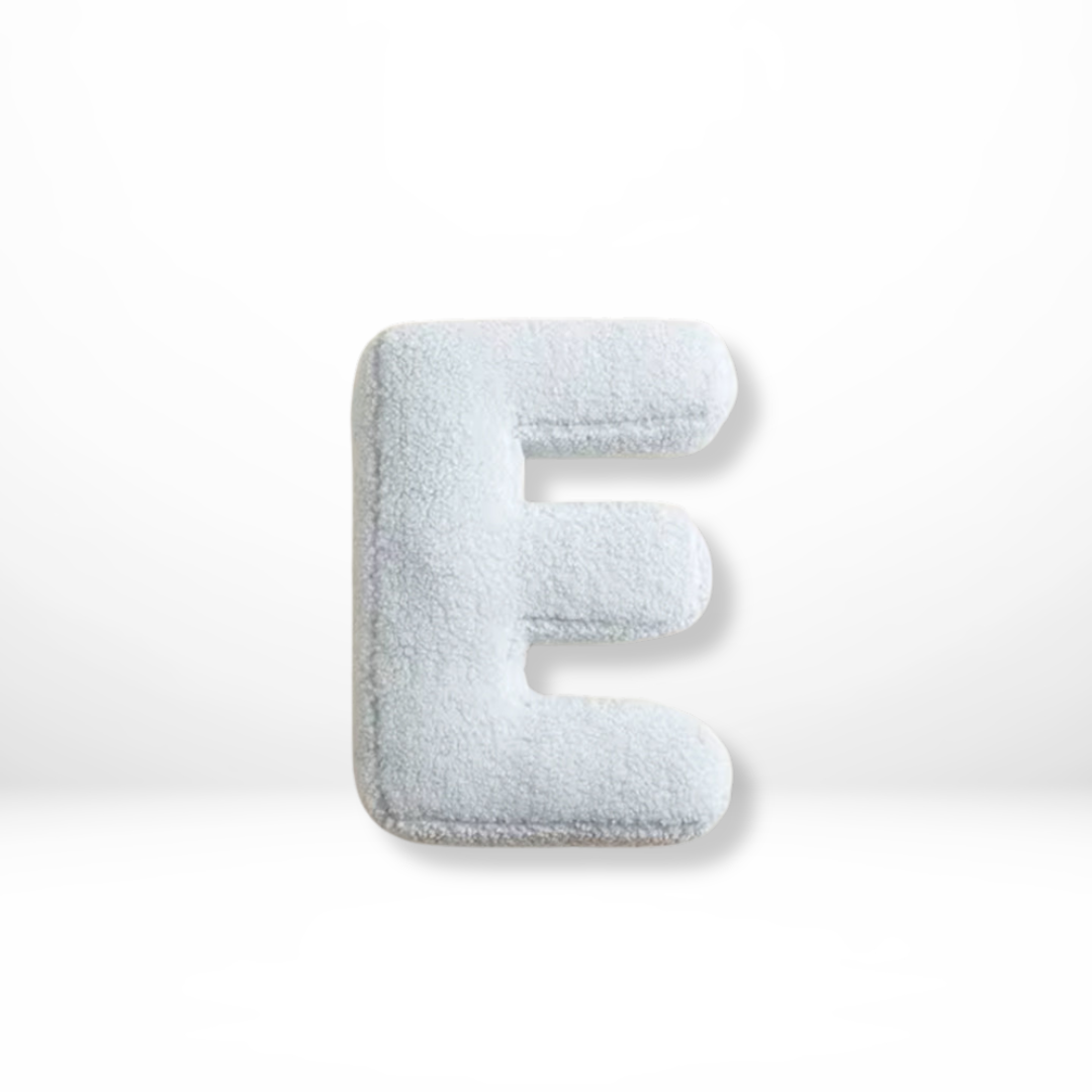 BowLift | Alphabet Cushion Velura – Soft Velvet Decorative Cushion in Every Letter of the Alphabet