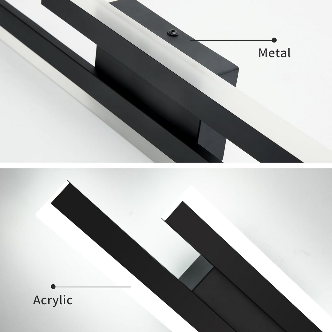 BowLift | LED Wall Light Acrylic Metal Wall Sconce Lighting Fixture